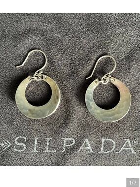 Silpada W3494 Broad Hoop Earrings